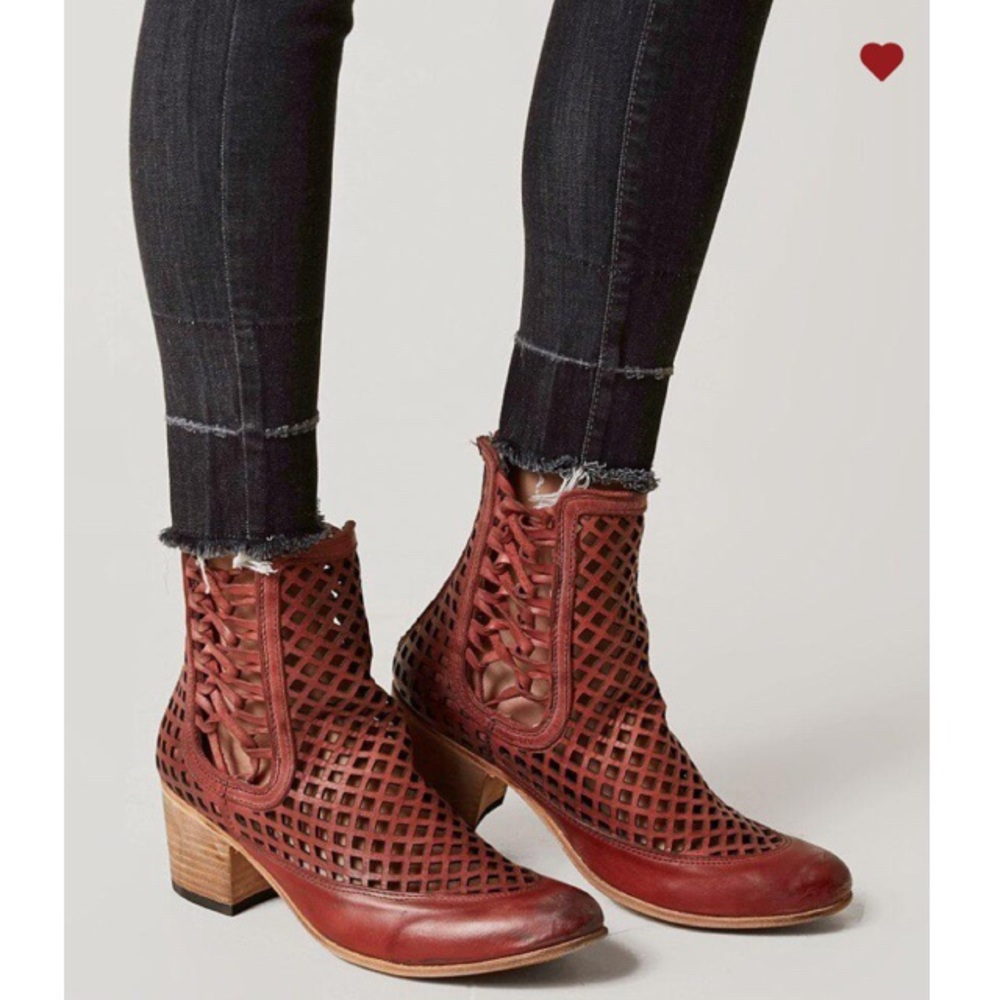 NEW! Freebird by Steven Lazor Leather Ankle Boot